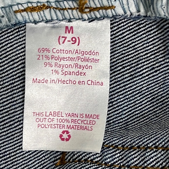 No Boundaries Skinny Leg Dark Overalls Inseam 26 Size M (7/9 0 cropped stretch - Picture 4 of 7